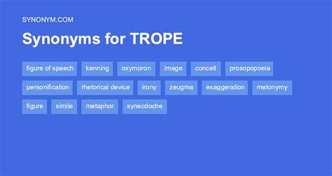 tropes synonym